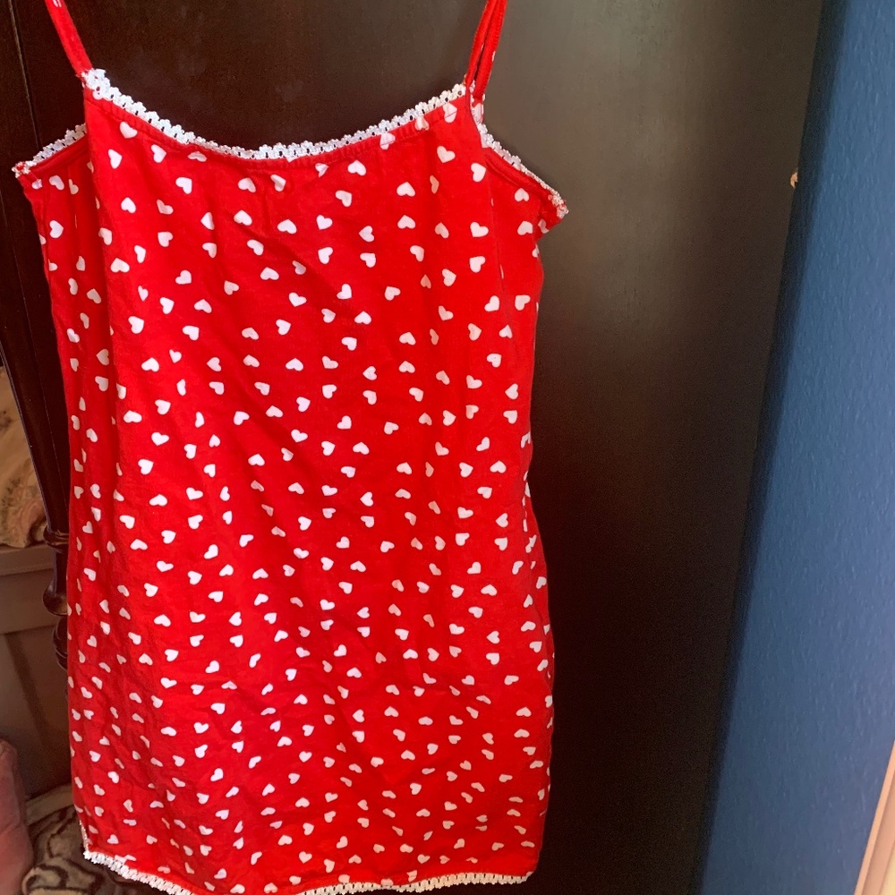 Motel rocks riniki heart print mini bodycon dress size xs